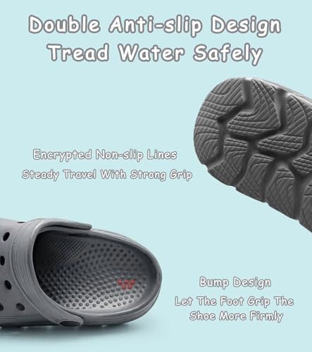 Image of Toddler Kids Garden Clog Slip On Slide Sandals Beach Water Shoes