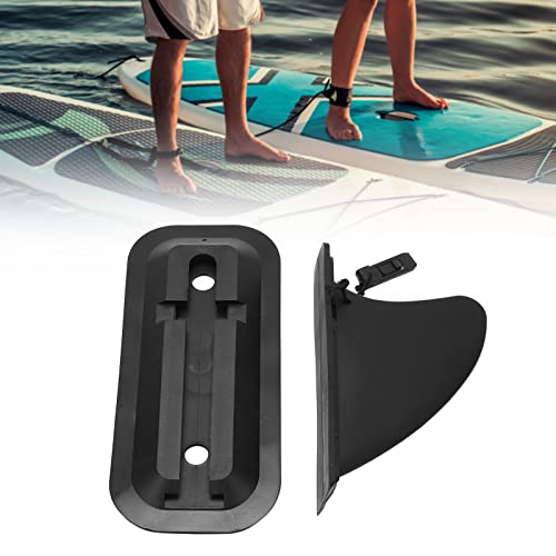 OUKENS Surf Fin, Plastic Detachable Inflatable Stand Up Paddle Board Fin Replacement Quick Release Slide on Center Fin for Long Board Surfboard Paddle Board - Thumbnail 6