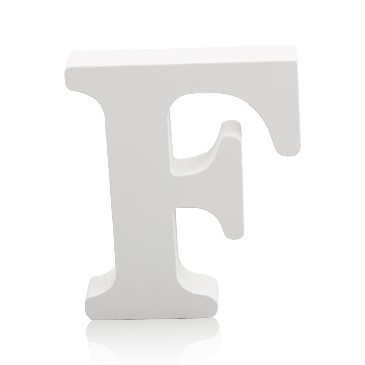 1 Pcs Decorative Wood Letters for Crafts, Standing Alphabet Letters for Children Baby Name Wedding Birthday Party Home Wall Decoration 4"