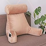 Bequemes Lesekissen mit Kopfstütze, Lendenwirbelstütze für Rücken und Arm, ideales Entspannungskissen für Bett, Sofa und Schwangere, ergonomisches Design für ultimativen Komfort