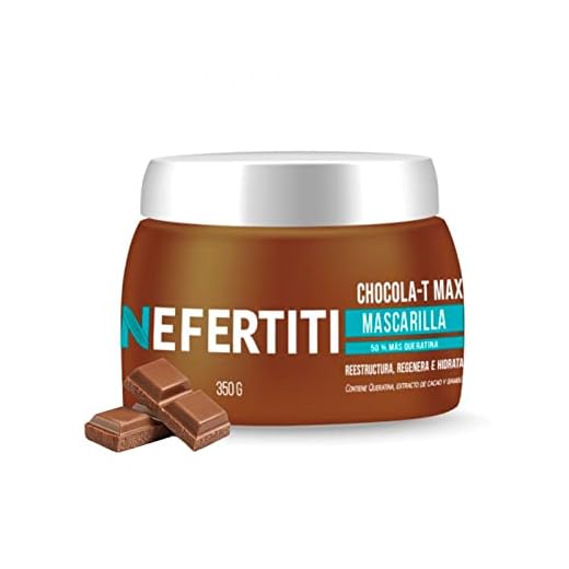 Tratamiento Chocolate Cabello Seco Queratina Nefertiti 350g