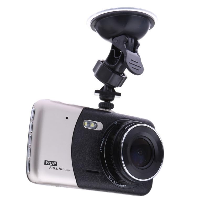 Image of Drumstone Full HD 165 Wide Angle Dashboard Camera, Car DVR Vehicle Dash Cam with G-Sensor, WDR Superior, Loop Recording, Black