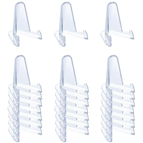 24 Packs Thickened edition (2.3 Inch) Acrylic Card stands, Card Holder Display…
