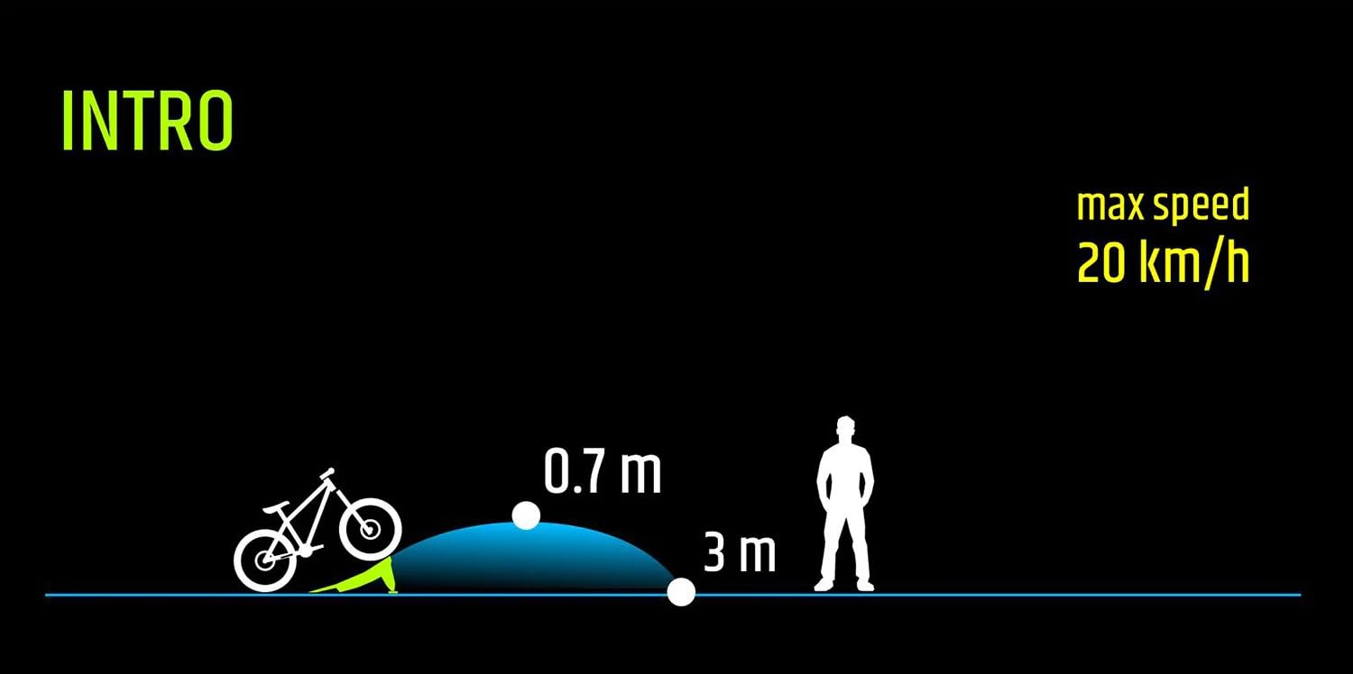MTB Hopper Intro - Rampa de Salto portátil para Patinete, monopatín, BMX