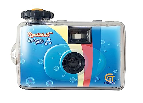 GT PHOTO Cámara desechable Impermeable Realishot Splash – 27 Fotos – Gris
