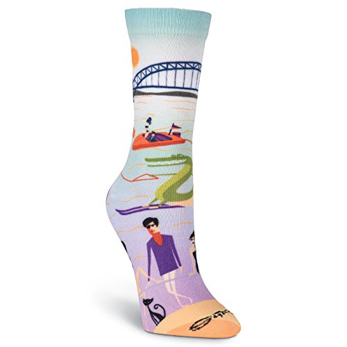 Chaussettes Yacht K. Bell femmes bleu pointure 4-10 confort