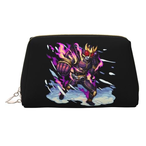 化粧ポーチ 仮面ライダークウガ レディース メイクポーチ 化粧バッグ メンズ トラベルポーチ レザー 小物入れ かわいい おしゃれ 可愛い 化粧品収納 大容量 防水 多機能 旅行 持ち運び便利