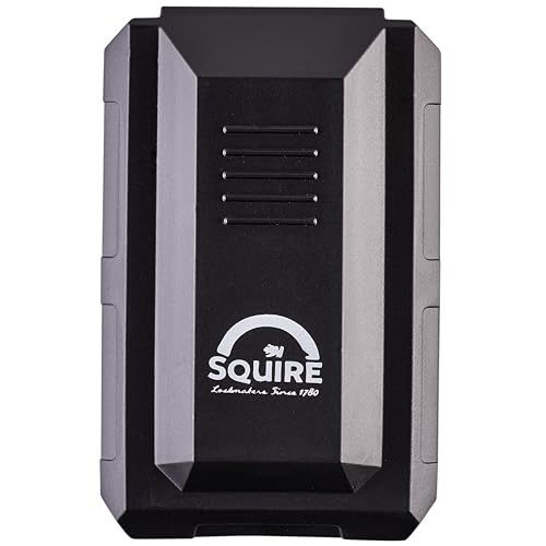 Squire Schlüsselsafe - Drucktasten-Codeschloss (Key Keep 2) - Wandmontierter Schlüsselsafe - wetterfestes Gehäuse aus Aluminiumdruckguss - Schlüsselsperrbox für den Außen- und Inneneinsatz