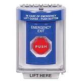 STI SS2448EX Pushbutton Switch, Multi-Purpose, Flush Cover, Universal Stopper, Horn, Pneumatic (Illu