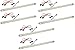 6 x Gold Stars T5128301-06 LED 12" Replacement Light Tube with T5 base 200 Lumens 12v or 24v Natural White