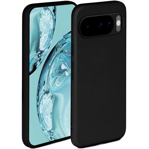 Coque Google Pixel 10 silicone noir housse protection caméra et bord surélevé