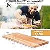 MAVANTO® Tavole Di Cedro Per Barbecue XXL - Set Da 2 Legno Canadese Extra Spesso 30x14x1.5cm - Riutilizzabili E Super Resistente - Foto 4