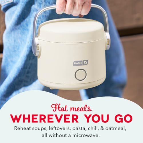 Dash Hot2Go™ Personal Food Warmer (20 Ounces) - Cream by DASH - Image 4