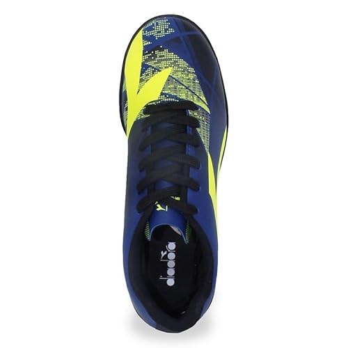 Chuteira Diadora Society Squadra Ii Masculino Branco e Azul Original (Marinho e Preto, BR, Adulto, N
