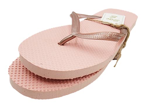 Image of Bulk Flip Flops for Weddings | 48 Pairs | Reception Guest Slippers | Women Men Beach Pool Wholesale Sandals Pack