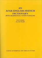 An Afar-English-French Dictionary 0728601249 Book Cover