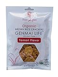Muso From Japan Genmai Life, Organic Brown Rice Crackers, Gluten Free, Tamari Flavored, 2.1 Ounce