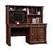 Sauder Palladia Computer Desk and Hutch, Select Cherry finish