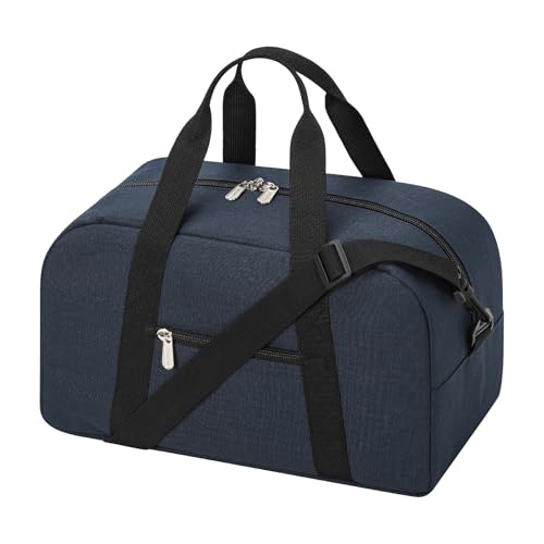 Image of Small Gym Bag 14 inch lightweight Carry On Mini Duffel Bag for Travel Sport - Black