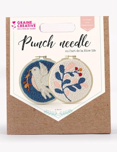 Kit punch needle Diptyque coffret cadeau idéal anniversaire DIY