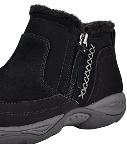 Easy Spirit Women's Epic Ankle Boot, Black Suede, 9 #TOP2
