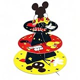 Mouse Cupcake Stand, 3-Tier Cupcake Holder Dessert Tower for Wedding Birthday Baby Shower Party Decorations