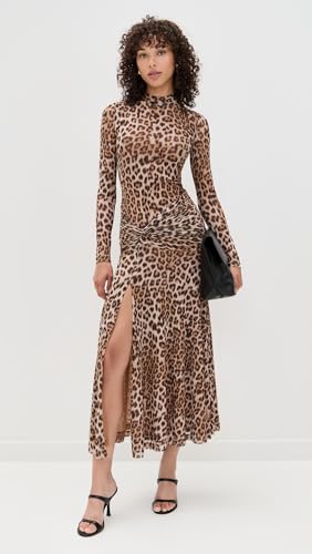 Bardot Women's Lea Printed Mesh Midi Dress2