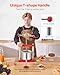 VEVOR 0.8 Gal/3L Fruit Wine Press, 2 Stainless Steel Barrels, Manual Juice Maker, Cider Apple Grape Tincture Honey Olive Oil Making Press with T-Handle for Outdoor Kitchen Home