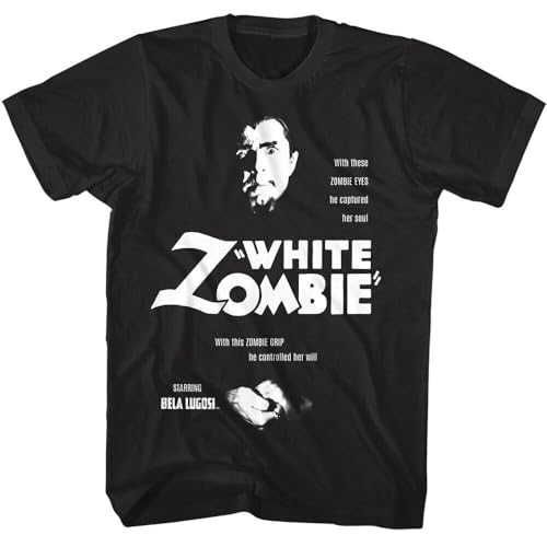 WDEUIL Bela Lugosi White Zombie Grip Men's T Shirt BlackMedium