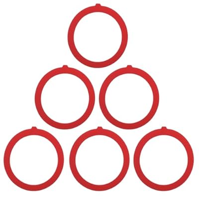 6 PCS Flush Valve Seal for Kohler Toilets, Silicone Material Toilet Ring Seal GP1059291, Canister Flush Valve Toilet Tank Gasket