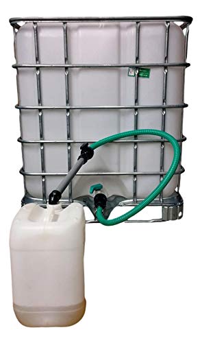 FN-Technik filling hose, filling hose, outlet valve for IBC with DN 50 adaptor and Kamlock