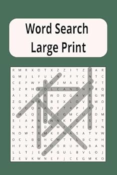 Paperback Word Search Puzzles: Word search puzzles with easy to read print with solution at the back. Book