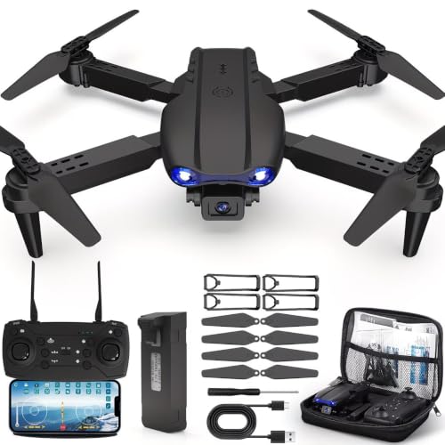 E99 Foldable Remote Camera Quadcopter with 1 Battery