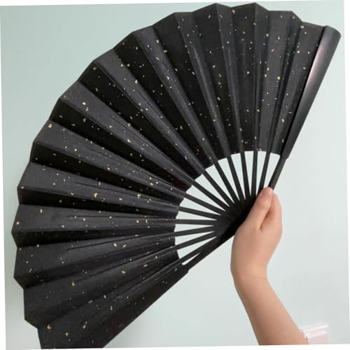 Grands éventails chinois pliables pour cosplay et performance scène - 3