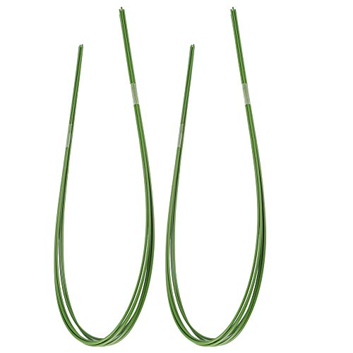 Suporte de estufa durável, aro de suporte de jardim de alta dureza com resistência à corrosão, boa f