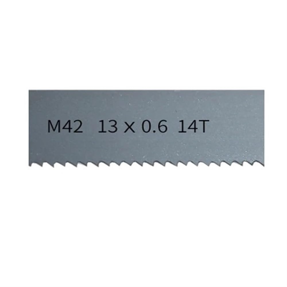 2360 2362 2400 2460 mm Brzeszczot bimetaliczny, 14TPI x 13x0,6 Kompaktowe brzeszczoty taśmowe, Brzeszczoty M42 do cięcia twardego drewna i metalu(2460mm)