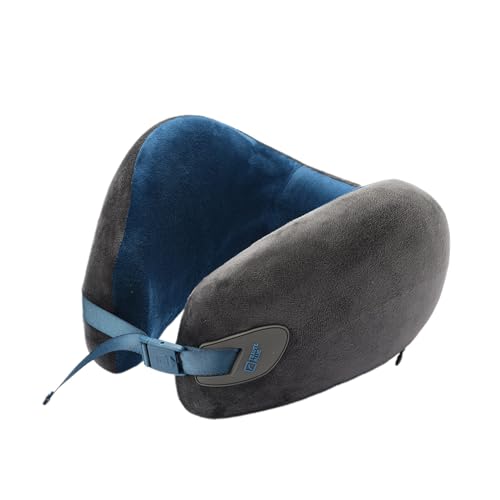Travel Blue Infinity Almohada Viscoelastica para Viaje, Almohada Cervicales y Cuello con Soporte 360° Cojín de Viaje para Sueño Ininterrumpido, Material Hipoalergénico y Ergonómico de Espuma