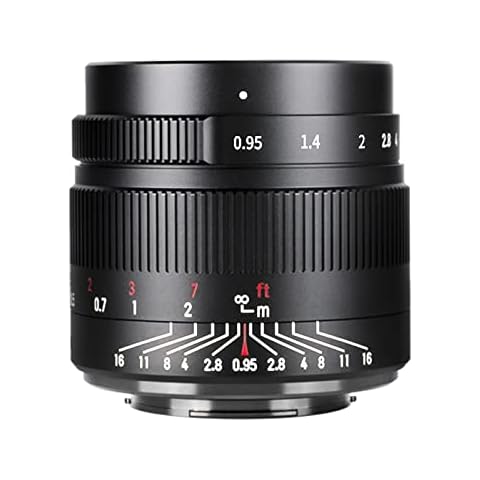 Lente manual fijo 35mm F0.95 7artisans para cámaras EVIL Panasonic/Olympus Cover
