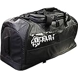Ocelot Pro Gear Duffle Bag - Essential Duffle Bag for Travel, Heavy Duty Duffle Bag for Camping Gear, Motorcycle Gear, Gym Gear, and Travel Gear - Duffle Bag for Men and Women - Black