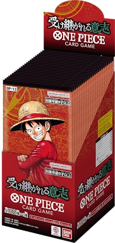 BANDAI One Piece Carrying on His Will Booster Box Namco OP-13 Japanese