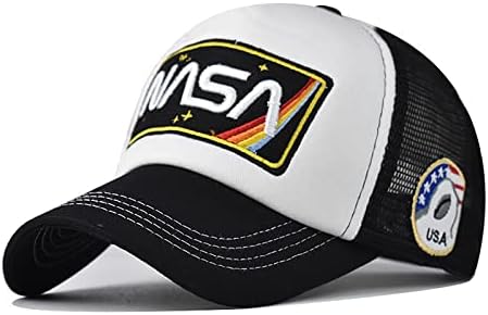 BAIMORE Boné de beisebol da NASA, boné de malha ajustável na...