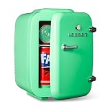 IceBox 4-Liter Mini Fridge Cooler/Warmer, IBMF4MNT, Mint Green