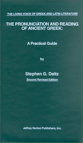 Buy Pronunciation and Reading of Ancient Greek (Living Voice of Greek and Latin Literature Series) — BookShops.in
