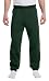 Jerzees 8 oz Sweatpant (973M) No Pockets Available in 10 Colors - Forest Green 973M L