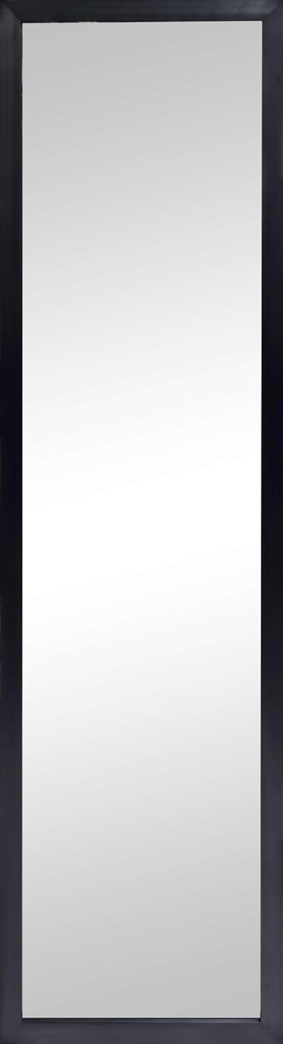 Espejo Rectangular De Pared Negro 125.73 x 34.29 cm