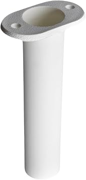 MARINE CITY Flush Mount Fishing Rod Holder, 90 Degree ABS Plastic, for Boats, Kayaks, Yachts