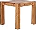 Esstisch Rio Kanto 90x90 cm Brasil Pinie Massivholz Größe und Farbe wählbar Esszimmertisch Küchentisch Holztisch Echtholz vorgerichtet für Ansteckplatten Tisch ausziehbar Brasilmöbel