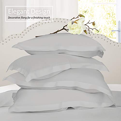 image for Nestl Soft Pillow Shams Set of 2 - Double Brushed Microfiber Pillow Co