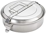 Ibili Fiambrera con Platos INOX 20 CMS, Stainless Steel, Multicolour