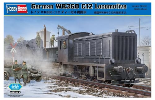 German WR360 C12 Locomotive Hobby Boss 82913 maquette pour diorama militaire et réseau ferré